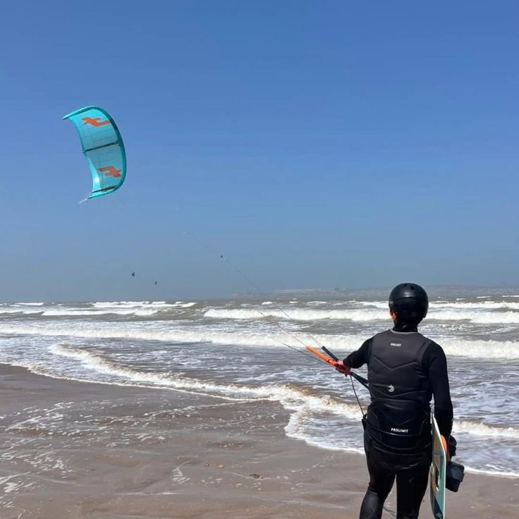 Downwind kitesurf